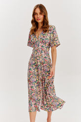 Bloom Therapy midi-jurk